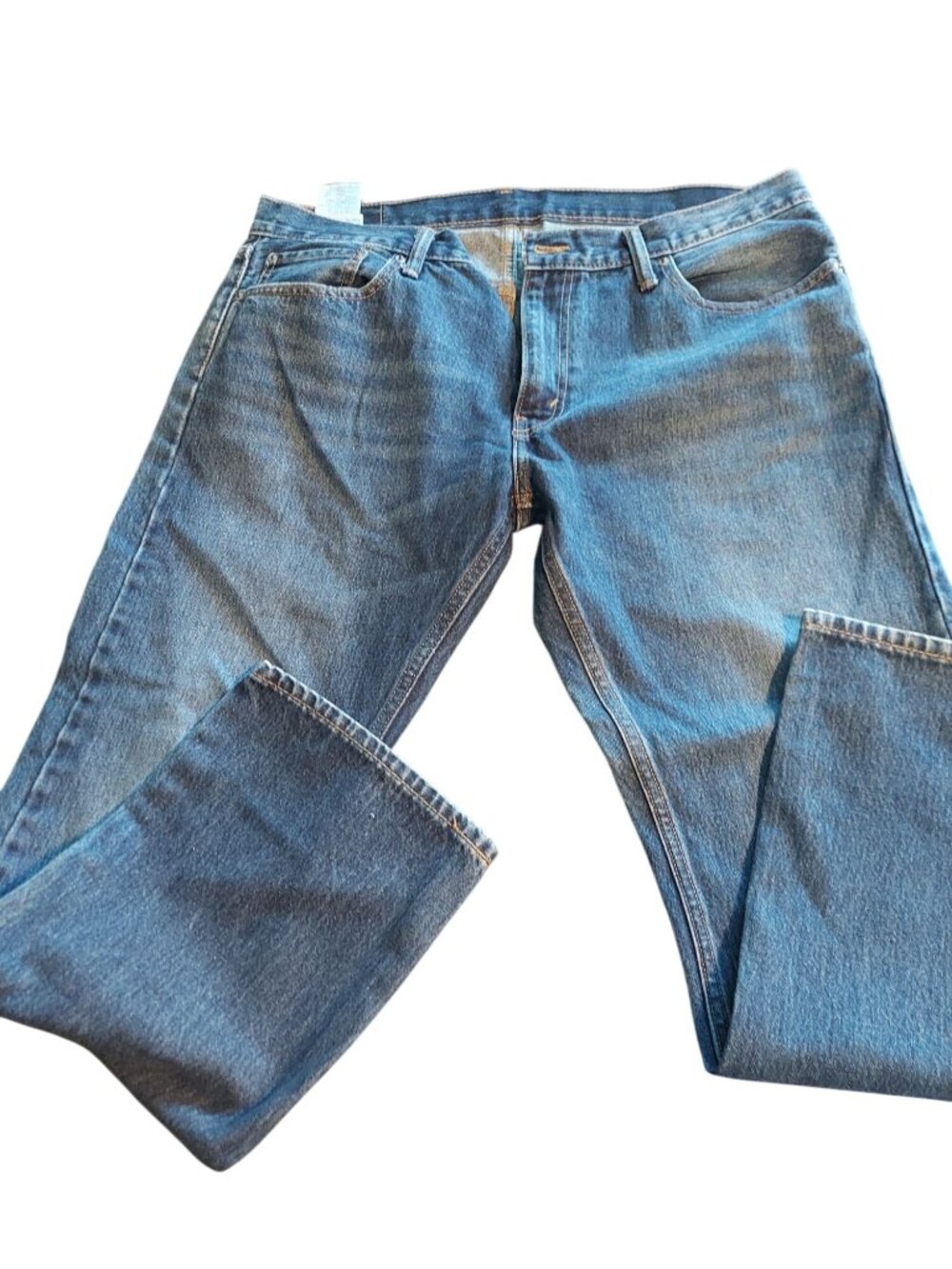 Levis 514 Straight Fit Mens Jeans W36 L30 Medium Wash 1513